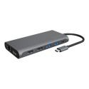 Raidsonic | 12-in-1 USB Type-C dock with PD 100W | BOX IB-DK4050-CPD | Dock | Ethernet LAN (RJ-45) p