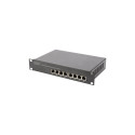 Digitus | 8-port Gigabit Ethernet PoE switch | DN-95317 | Unmanaged | Rackmountable | Power supply t