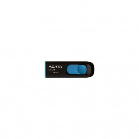 ADATA mälupulk UV128 32GB USB Type-A, must/sinine