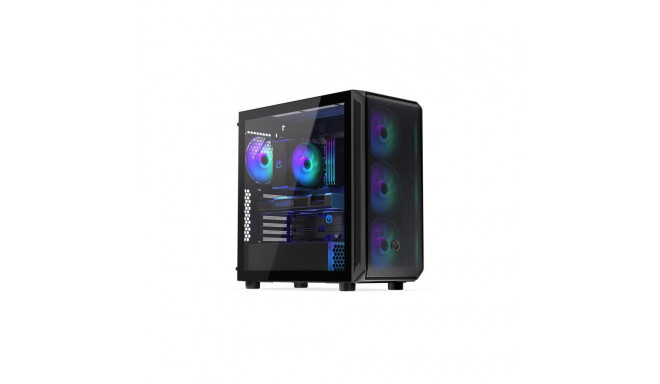 Case|ENDORFY|Arx 700 ARGB|MidiTower|Case product features Transparent panel|Not included|ATX|MicroAT