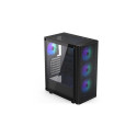 Case|ENDORFY|Ventum 200 ARGB|MidiTower|Case product features Transparent panel|Not included|ATX|Micr