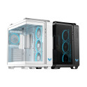 Case|ASUS|TUF Gaming GT502 Horizon|MidiTower|Case product features Transparent panel|Not included|AT