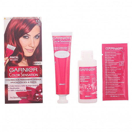 GARNIER COLOR SENSATION #6,60-rojo intenso 110 gr