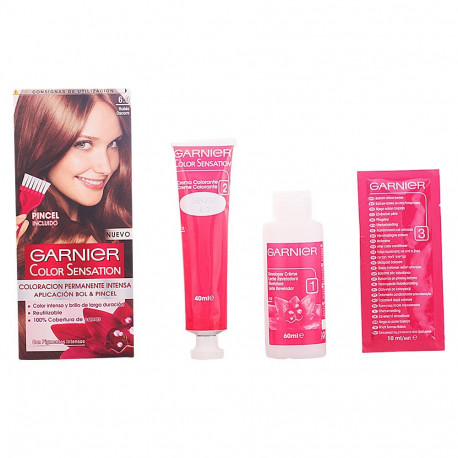 GARNIER COLOR SENSATION #6.0-rubio oscuro 110 gr