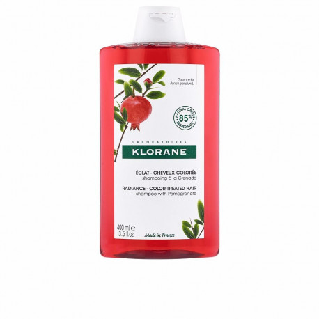 KLORANE A LA GRANADA champú brillo para cabello con color 400 ml