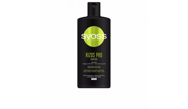 SYOSS RIZOS PRO champú cabello ondas o rizos 440 ml