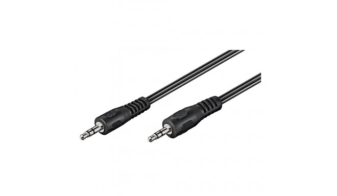 3.5mm kaabel 10.0m, lapik, must