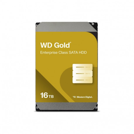 WD Gold 16TB HDD 7200rpm 6Gb/s sATA 512MB vahemälu 3.5-tolline sisemine RoHS-iga vastav ettevõtetele