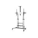 LOGILINK BP0084 TV monitor cart 60–100inch height adjustable 100kg max.