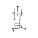LOGILINK BP0084 TV monitor cart 60–100inch height adjustable 100kg max.