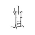 LOGILINK BP0084 TV monitor cart 60–100inch height adjustable 100kg max.