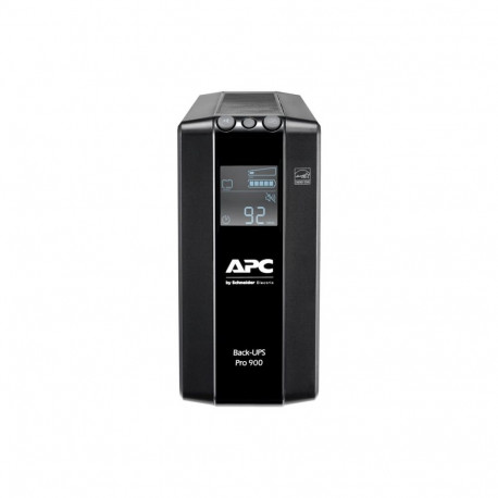 APC Back UPS Pro BR 900VA 6 Outlets AVR LCD Interface