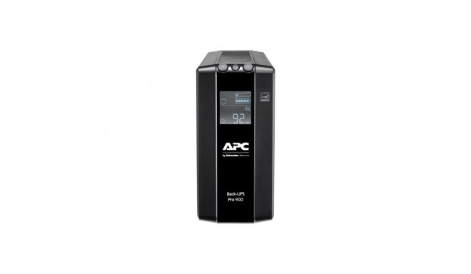APC Back UPS Pro BR 900VA 6 Outlets AVR LCD Interface