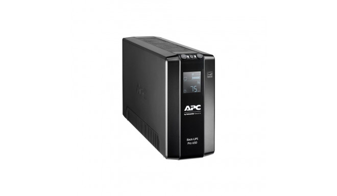 APC Back UPS Pro BR 650VA 6 pistikupesa AVR LCD-liides