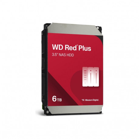 WD Red Plus 6TB SATA 6Gb/s 3.5inch 258MB cache internal HDD Bulk