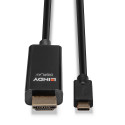 10m USB Type C to HDMI® 4K60 Adapter Cable with HDR Creates reliable 4K connections between a USB Ty