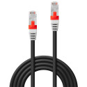 20m Cat.6A S/FTP LSZH Network Cable, Black (Fluke Tested) RJ45, M/M, 500MHz, Copper, 26AWG