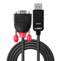 3m Display Port to VGA Adapter Cable Connects a single DisplayPort device to a single VGA Display wi