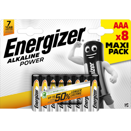 Energizer battery Alkaline Power AAA CHP8