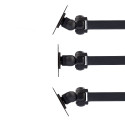LCD Multi Joint Wall Bracket, Black Multi Joint Wall Bracket