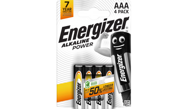 Energizer battery Alkaline Power AAA CHP4