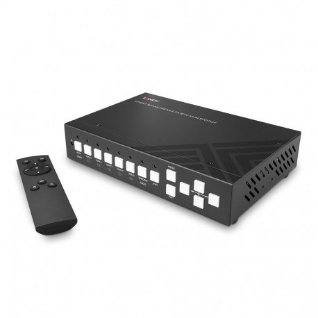 KVM Switch - LINDY 5 Port Seamless Multiview KVM Switch, HDMI, USB Type C, 4096x2160@60Hz