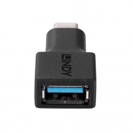 Adapter - LINDY USB 3.2 Type C to A Adapter, Black