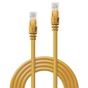 0.5m Cat.6 U/UTP Network Cable, Yellow RJ45, M/M, 250MHz, Copper
