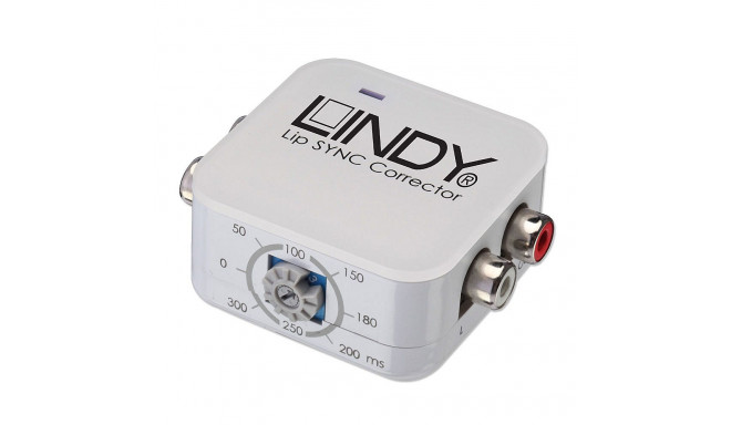 Sound Equipment - Lindy Phono Lip Sync Corrector RCA, 48kHz, Compact Design
