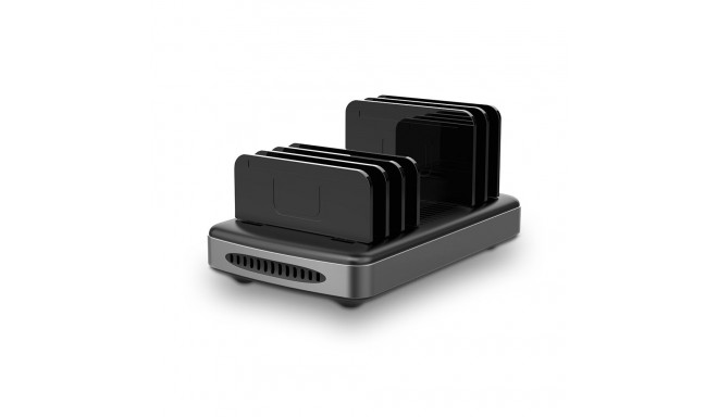 USB Charging Station - 160W 6 Ports Smart Charger 3A USB Type A and C