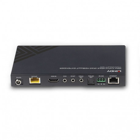 AV Transmitter - LINDY Cat.6 HDMI 4K60, Audio, IR & RS-232 HDBaseT 100 m