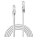1m Cat.6 U/UTP Network Cable, White RJ45, M/M, 250MHz, CCA