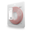 0.5m Cat.6 S/FTP LSZH Network Cable, Red (Fluke Tested) RJ45, M/M, 250MHz, Copper, 26AWG