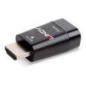 HDMI to VGA Converter Dongle Connects a single HDMI® source to a single VGA Display with a maximum r