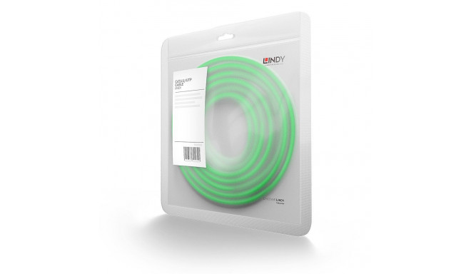 Network Cable - LINDY Cat.6 U/UTP Network Cable, RJ45, M/M, 250MHz, 1 m, Green