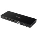 4 Port HDMI 8K60 Switch with eARC Switching between four 8K@60Hz source devices connected to a displ