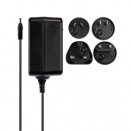 24VDC 1.25A Multi-country Power Supply, 5.5/2.1mm Switching power supply for world wide use