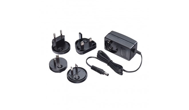 Power Supply Block - 12VDC 1.25A Universal Adapter with 1.5m DC Cable