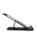Collapsible Square Laptop Riser Foldable and height adjustable laptop riser
