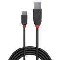 USB Cable - LINDY Black Line USB 3.2 Type A to C Cable M/M, 10Gbps, 1 m, Black