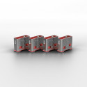 USB A Port Blockers, 10pcs, Pink Protects USB Type A ports from unauthorized access