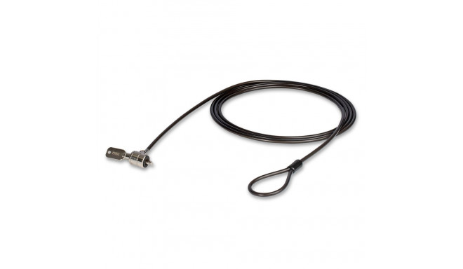 Security Cable - LINDY Notebook Security Cable, 2 m, Black