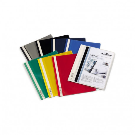 Kiirköitja Durable Duraplus A4, esikaanetasku, sinine (2 tk)