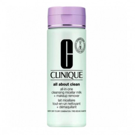 CLINIQUE ALL ABOUT CLEAN LECHE MICELAR PIEL SECA 200ML