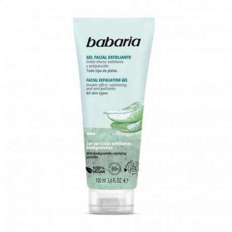 BABARIA ALOE VERA GEL EXFOLIANTE TODO TIPO DE PIEL 100ML