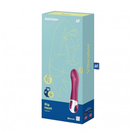 Satisfyer vibraator Big Heat soojendusega rakendusega juhitav 1UN