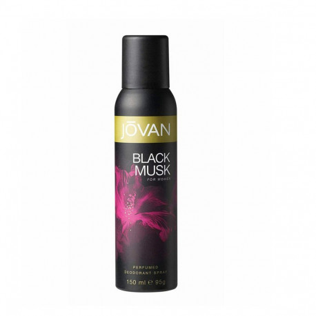 JOVAN BLACK MUSK DESODORANTE 150ML