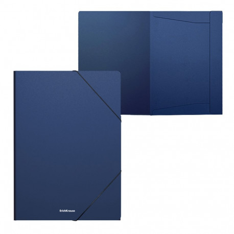 Action case ErichKrause Matt Classic, A4, blue (4 pcs in a bag)