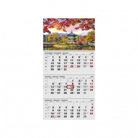 Seinakalender TRIO MAXI nr.1 2911220001