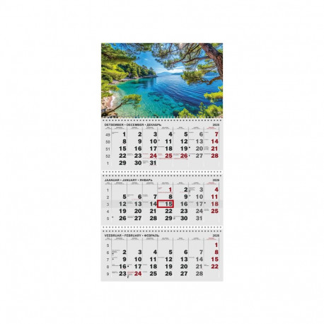 Seinakalender TRIO MAXI nr.2 2911220002